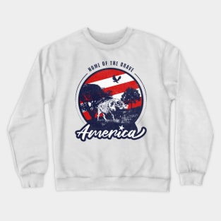 Home of the Brave Crewneck Sweatshirt